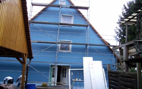 Gerstverleih und Fassadenrenovierung
